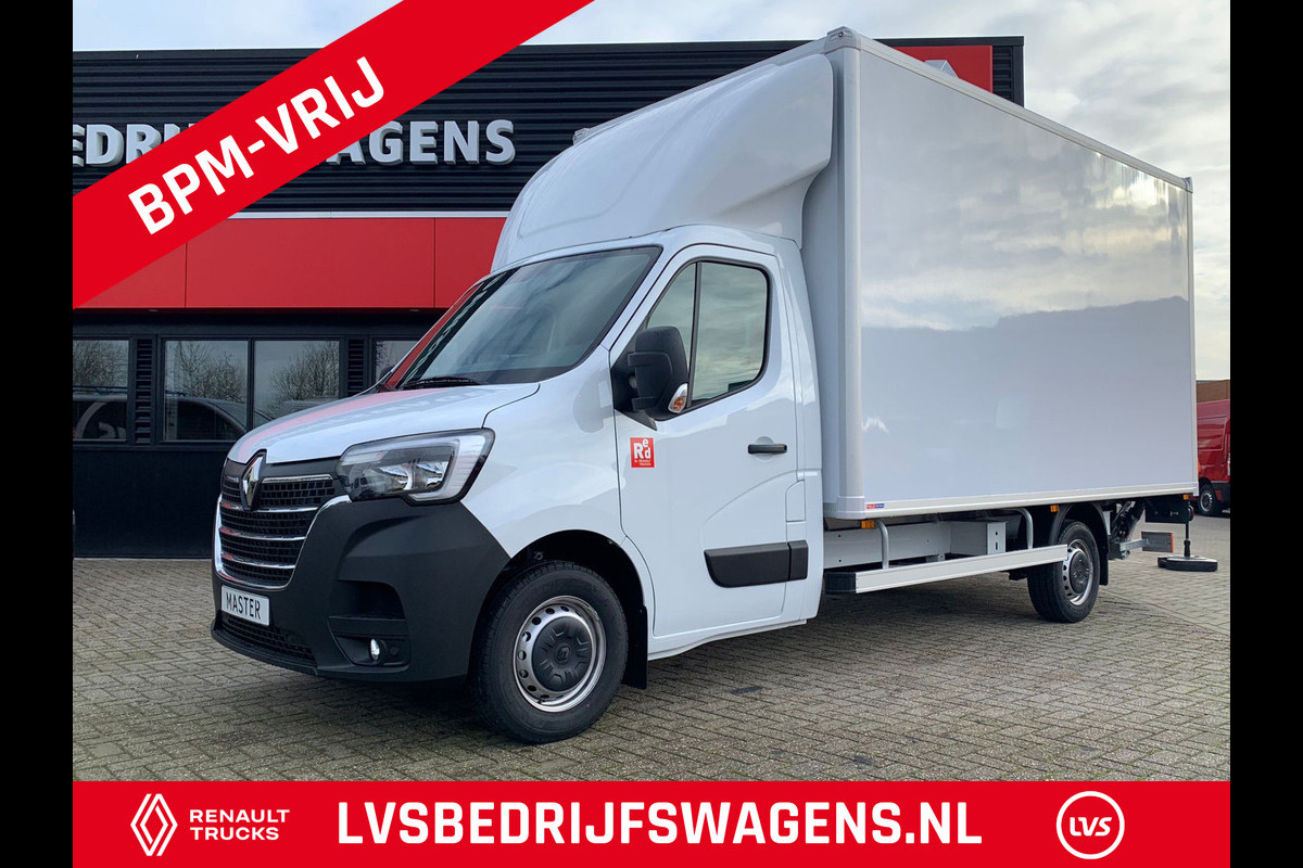 Renault Master T35 2.3 dCi 165 PK L3 Bakwagen Justdrive 430x220x235 D'Hollandia laadklep 750Kg