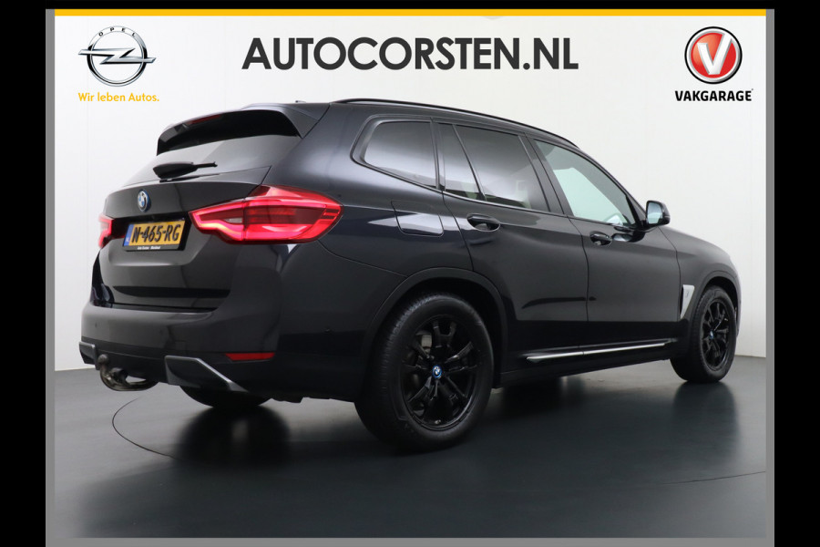 BMW iX3 Executive 80kWhPanoramadak Leer+Verwarmd+Memory Adaptieve LEDApple Carplay Android Auto Trekhaak Pdc Camera DAB Live Cockpit Pro Lmv Elek.Achterklep Regen-Lichtsensor Achteruitrij-assistent 1e Eigenaar Origineel Nederlands Nieuwprijs €68.172,-