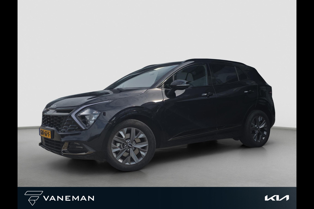 Kia Sportage 1.6 T-GDi Hybrid Dark Edition | Leder | Stoel- en Stuurverwarming | Navigatie | Camera |