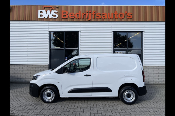 Peugeot Partner 1.5 BlueHDI Premium / vaste prijs rijklaar € 12.750 ex btw / lease vanaf € 215 / euro 6 diesel / bpm vrij / airco / cruise / trekhaak / schuifdeur !
