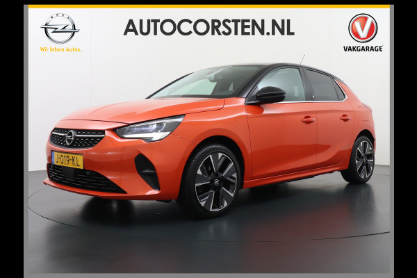 Opel CORSA-E 50kWh AUT. Innovation Navi 17" Apple Carplay Android Auto Opel Connect KeylessEcc PDC Verkeersbord detectie Cruise Control Two-T Winter-Pakket Premium-Pakket Led Lmv Rijstrooksensor Origineel Nederlandse Auto Dealeronderhouden 1e Eigenaar