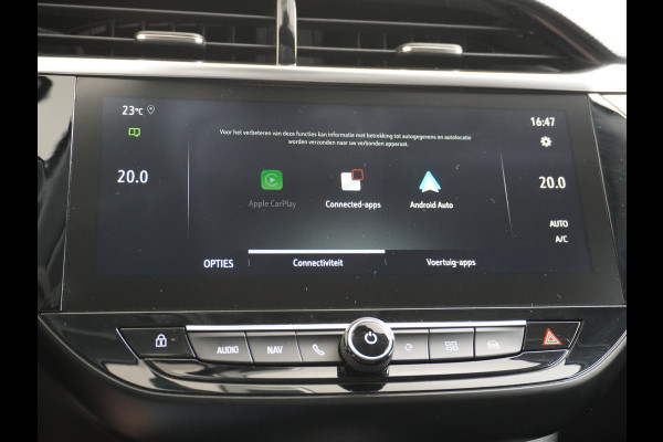 Opel CORSA-E 50kWh AUT. Innovation Navi 17" Apple Carplay Android Auto Opel Connect KeylessEcc PDC Verkeersbord detectie Cruise Control Two-T Winter-Pakket Premium-Pakket Led Lmv Rijstrooksensor Origineel Nederlandse Auto Dealeronderhouden 1e Eigenaar