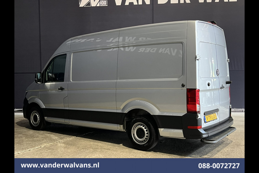 Volkswagen Crafter 2.0 TDI 141pk L3H3 L2H2 Euro6 Airco | Camera | Apple Carplay | Cruisecontrol Android Auto, Chauffeursstoel, Parkeersensoren, Bijrijdersbank, 3000kg trekvermogen, zilver