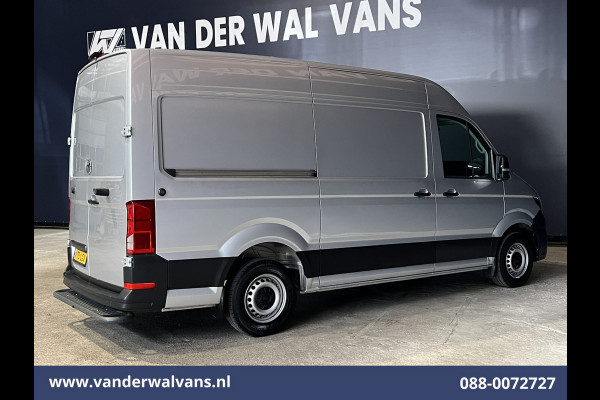 Volkswagen Crafter 2.0 TDI 141pk L3H3 L2H2 Euro6 Airco | Camera | Apple Carplay | Cruisecontrol Android Auto, Chauffeursstoel, Parkeersensoren, Bijrijdersbank, 3000kg trekvermogen, zilver