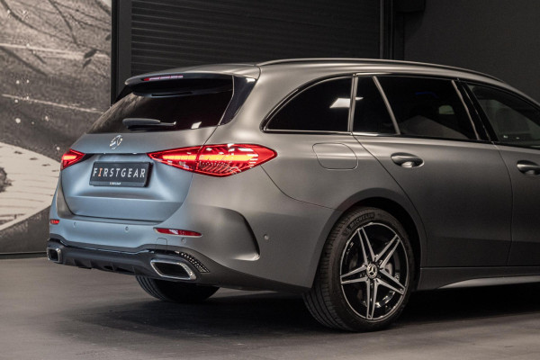 Mercedes-Benz C-Klasse Estate 300 e AMG Line *Designo Magno / Niveauregulering / Sound-Systeem / Night-Pakket / Elektrische Trekhaak*