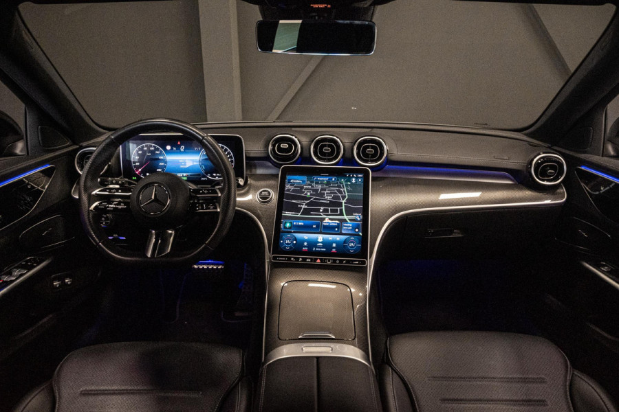 Mercedes-Benz C-Klasse Estate 300 e AMG Line *Designo Magno / Niveauregulering / Sound-Systeem / Night-Pakket / Elektrische Trekhaak*