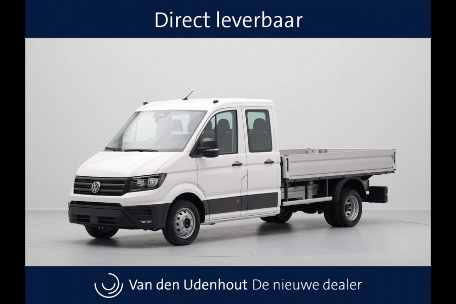 Volkswagen Crafter 2.0 TDI 120kW 164PK GVW 5.0T L4 DL DC Highline EURO VI RWD teruggekeurd naar 3.5T BPM vrij! Operational Lease vanaf € 990,-