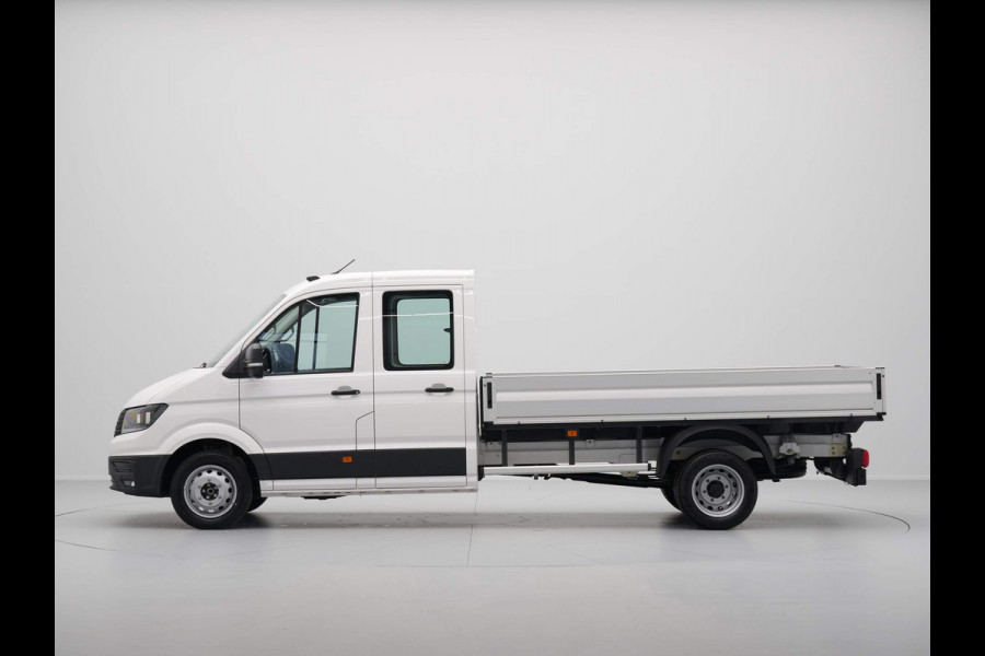 Volkswagen Crafter 2.0 TDI 120kW 164PK GVW 5.0T L4 DL DC Highline EURO VI RWD teruggekeurd naar 3.5T BPM vrij! Operational Lease vanaf € 990,-