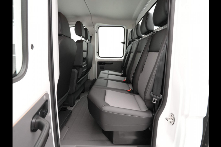 Volkswagen Crafter 2.0 TDI 120kW 164PK GVW 5.0T L4 DL DC Highline EURO VI RWD teruggekeurd naar 3.5T BPM vrij! Operational Lease vanaf € 990,-