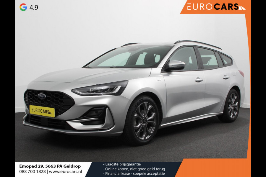 Ford FOCUS Wagon 1.0 125pk Hybrid Automaat ST Navigatie Climate control cruise control Carplay LM velgen Parkeersensoren Led Matrix koplampen