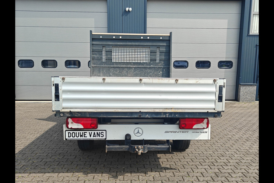Mercedes-Benz Sprinter 316 Automaat Open Laadbak DC MBUX 7 Persoons Airco Trekhaak
