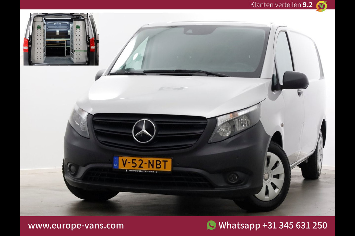 Mercedes-Benz Vito 114 CDI 136pk RWD Compact 9G Automaat Camera/Navi/Inrichting 01-2022 Mercedes-Benz Vito 114 CDI 136pk RWD Compact 9G Automaat Camera/Navi/Inrichting 01-2022