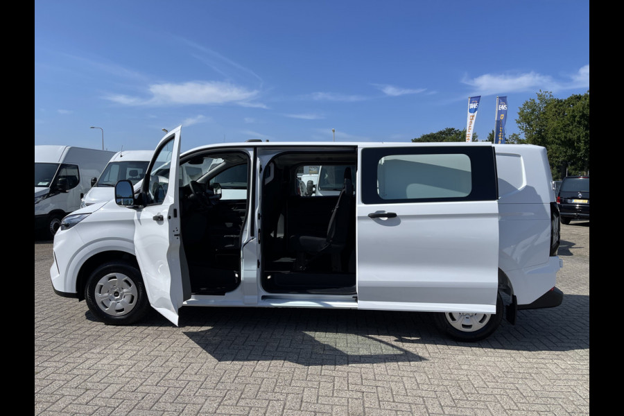 Ford Transit Custom 320 2.0 TDCI 136pk L2H1 Trend originele DC 5 persoons / NIEUW / BPM VRIJ / vaste prijs rijklaar € 39.950 ex btw / lease vanaf € 652 / euro 6 diesel / vol opties !
