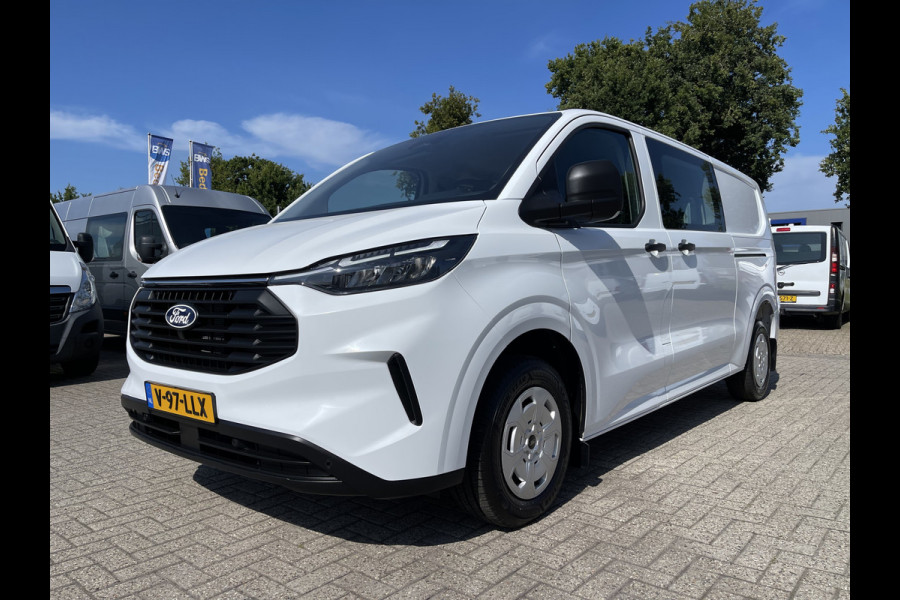 Ford Transit Custom 320 2.0 TDCI 136pk L2H1 Trend originele DC 5 persoons / NIEUW / BPM VRIJ / vaste prijs rijklaar € 39.950 ex btw / lease vanaf € 652 / euro 6 diesel / vol opties !