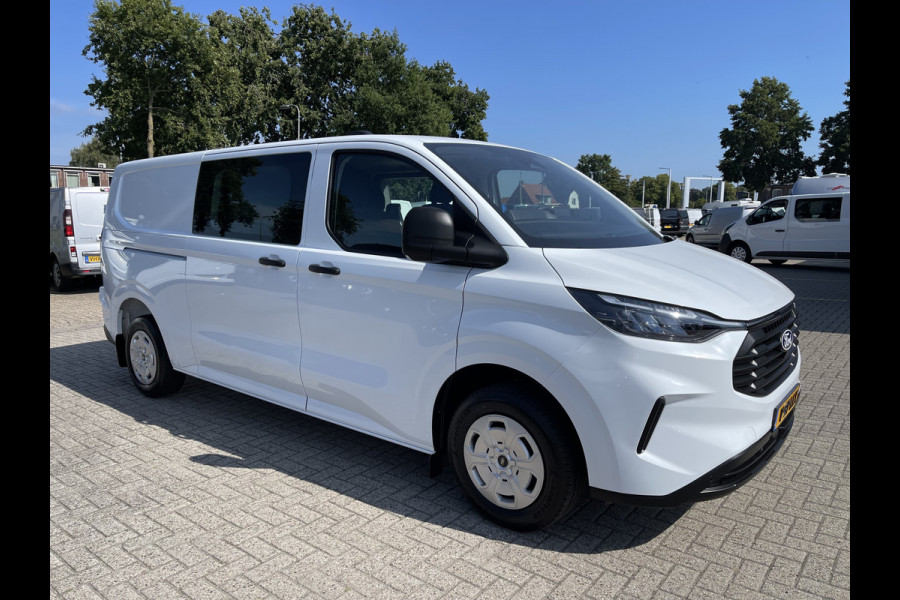 Ford Transit Custom 320 2.0 TDCI 136pk L2H1 Trend originele DC 5 persoons / NIEUW / BPM VRIJ / vaste prijs rijklaar € 39.950 ex btw / lease vanaf € 652 / euro 6 diesel / vol opties !