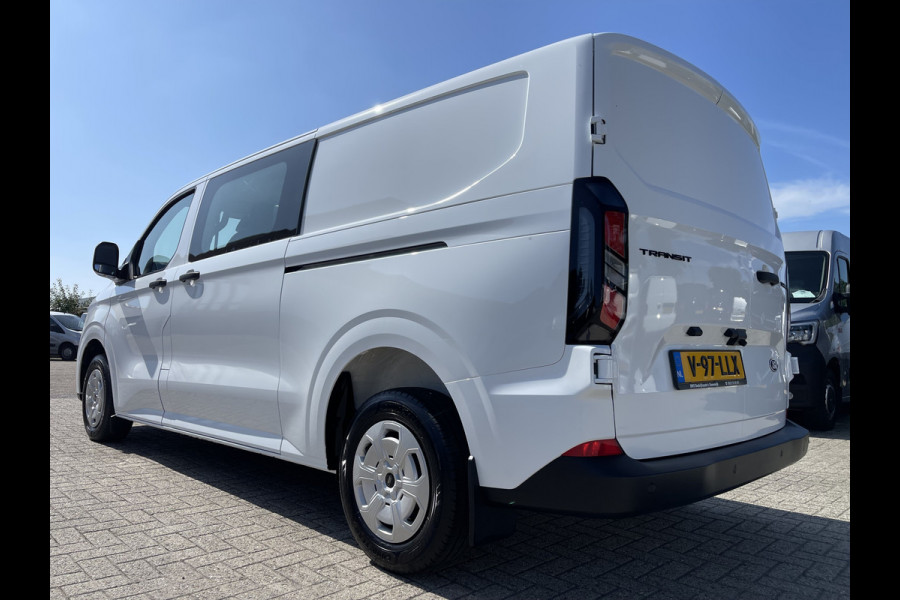Ford Transit Custom 320 2.0 TDCI 136pk L2H1 Trend originele DC 5 persoons / NIEUW / BPM VRIJ / vaste prijs rijklaar € 39.950 ex btw / lease vanaf € 652 / euro 6 diesel / vol opties !