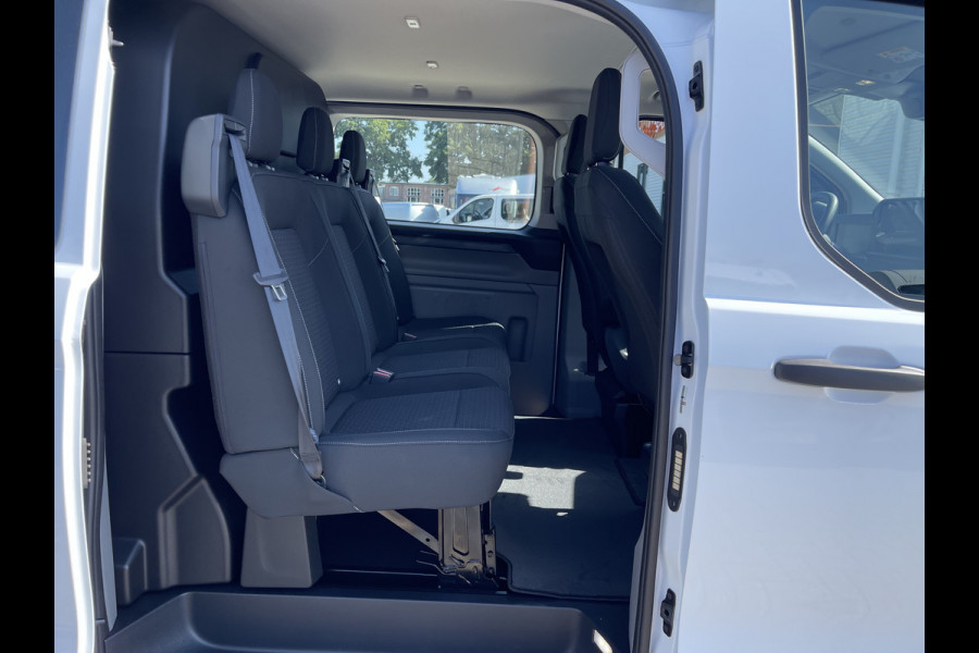 Ford Transit Custom 320 2.0 TDCI 136pk L2H1 Trend originele DC 5 persoons / NIEUW / BPM VRIJ / vaste prijs rijklaar € 39.950 ex btw / lease vanaf € 652 / euro 6 diesel / vol opties !