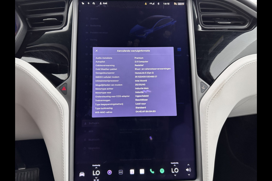 Tesla Model X 100D Aut. *PANO-WINDOW | AUTO-PILOT | LUXURY-LEATHER | CCS-FASTLOADER | NAVI-FULLMAP | FULL-LED | AIR-SUSPENSION | DIGI-COCKPIT | KEYLESS | CAMERA | DAB+ | HEATED-COMFORTSEATS | TOWBAR | 20''ALU*