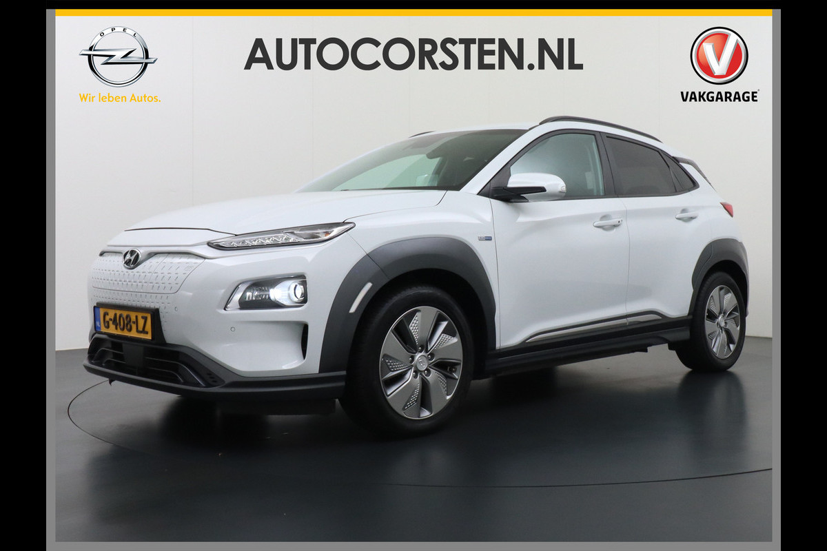 Hyundai Kona EV 64kWh 204pk Premium Leer Head-Up Display Apple Carplay Android Navi Camera Elektr.Stoelen+Verwarmd Adaptive Cruise/Stop&Go Ze Pdc Subwoofer Bluetooth Dodehoek detector Privacy Glas Rijstrooksensor Hyundai Kona EV 64kWh 204pk Premium Leer Head-Up Display Apple Carplay Android Navi Camera Elektr.Stoelen+Verwarmd Adaptive Cruise/Stop&Go Ze Pdc Subwoofer Bluetooth Dodehoek detector Privacy Glas Rijstrooksensor