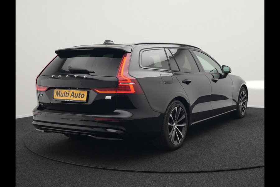 Volvo V60 T6 Plus Dark AWD Plug In Hybrid 340pk Dealer O.H PHEV | Trekhaak Af Fabriek | Adaptive Cruise | Camera | Lederen Sportstoelen Memory & Verwarmd | Google Assistant & Maps | Apple Carplay | Pilot Assist | Blis | Virtual | Navigatie | DAB |