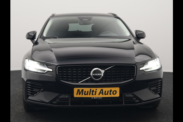Volvo V60 T6 Plus Dark AWD Plug In Hybrid 340pk Dealer O.H PHEV | Trekhaak Af Fabriek | Adaptive Cruise | Camera | Lederen Sportstoelen Memory & Verwarmd | Google Assistant & Maps | Apple Carplay | Pilot Assist | Blis | Virtual | Navigatie | DAB |