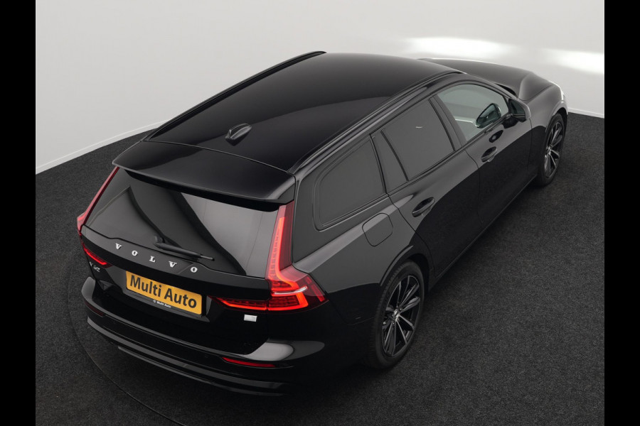 Volvo V60 T6 Plus Dark AWD Plug In Hybrid 340pk Dealer O.H PHEV | Trekhaak Af Fabriek | Adaptive Cruise | Camera | Lederen Sportstoelen Memory & Verwarmd | Google Assistant & Maps | Apple Carplay | Pilot Assist | Blis | Virtual | Navigatie | DAB |