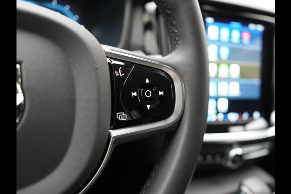 Volvo V60 T6 Plus Dark AWD Plug In Hybrid 340pk Dealer O.H PHEV | Trekhaak Af Fabriek | Adaptive Cruise | Camera | Lederen Sportstoelen Memory & Verwarmd | Google Assistant & Maps | Apple Carplay | Pilot Assist | Blis | Virtual | Navigatie | DAB |