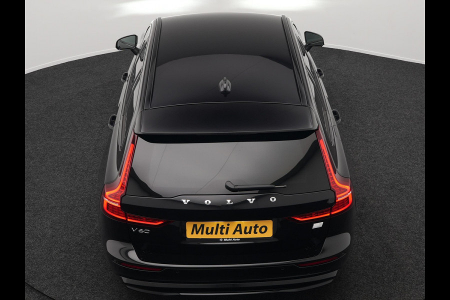 Volvo V60 T6 Plus Dark AWD Plug In Hybrid 340pk Dealer O.H PHEV | Trekhaak Af Fabriek | Adaptive Cruise | Camera | Lederen Sportstoelen Memory & Verwarmd | Google Assistant & Maps | Apple Carplay | Pilot Assist | Blis | Virtual | Navigatie | DAB |