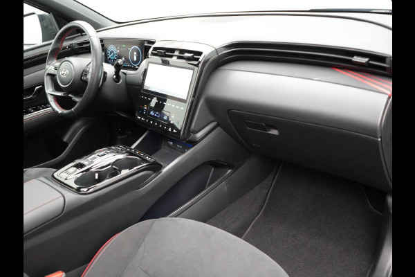 Hyundai Tucson 1.6 T-GDI N Line Sky 4WD Plug In Hybrid 265pk PHEV | Panodak | Alcantara Sportstoelen Memory & Ventilatie | Adaptive Cruise | Camera | Keyless | Krell Premium Sound | Apple Carplay | 19"L.M | Stuurverwarming |