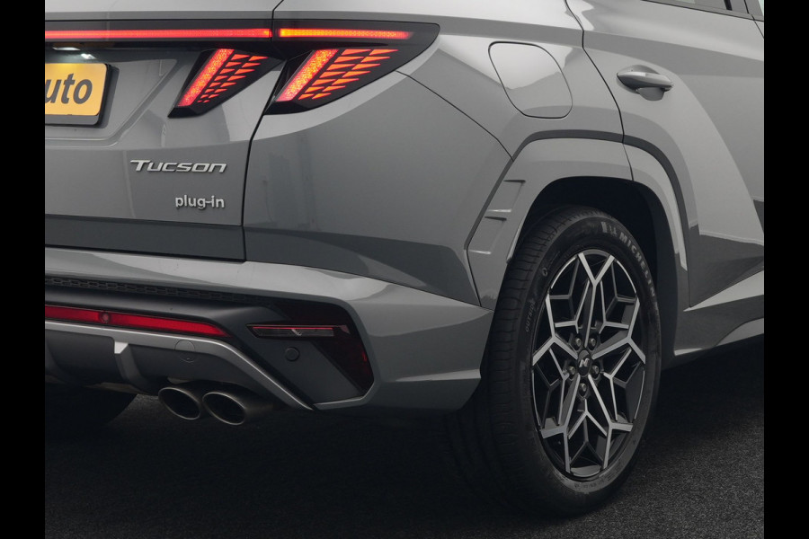 Hyundai Tucson 1.6 T-GDI N Line Sky 4WD Plug In Hybrid 265pk PHEV | Panodak | Alcantara Sportstoelen Memory & Ventilatie | Adaptive Cruise | Camera | Keyless | Krell Premium Sound | Apple Carplay | 19"L.M | Stuurverwarming |