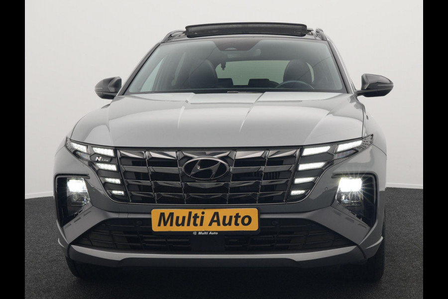 Hyundai Tucson 1.6 T-GDI N Line Sky 4WD Plug In Hybrid 265pk PHEV | Panodak | Alcantara Sportstoelen Memory & Ventilatie | Adaptive Cruise | Camera | Keyless | Krell Premium Sound | Apple Carplay | 19"L.M | Stuurverwarming |