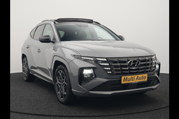 Hyundai Tucson 1.6 T-GDI N Line Sky 4WD Plug In Hybrid 265pk PHEV | Panodak | Alcantara Sportstoelen Memory & Ventilatie | Adaptive Cruise | Camera | Keyless | Krell Premium Sound | Apple Carplay | 19"L.M | Stuurverwarming |