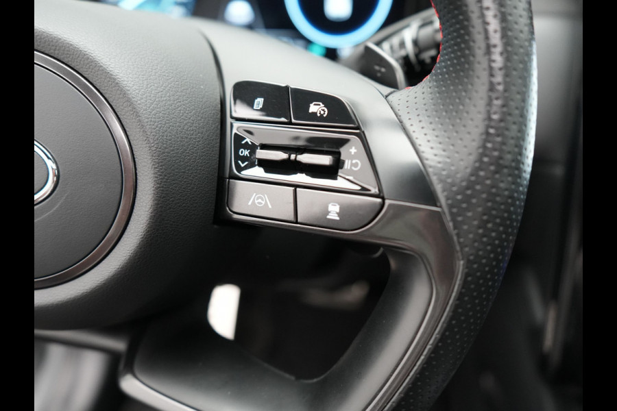 Hyundai Tucson 1.6 T-GDI N Line Sky 4WD Plug In Hybrid 265pk PHEV | Panodak | Alcantara Sportstoelen Memory & Ventilatie | Adaptive Cruise | Camera | Keyless | Krell Premium Sound | Apple Carplay | 19"L.M | Stuurverwarming |