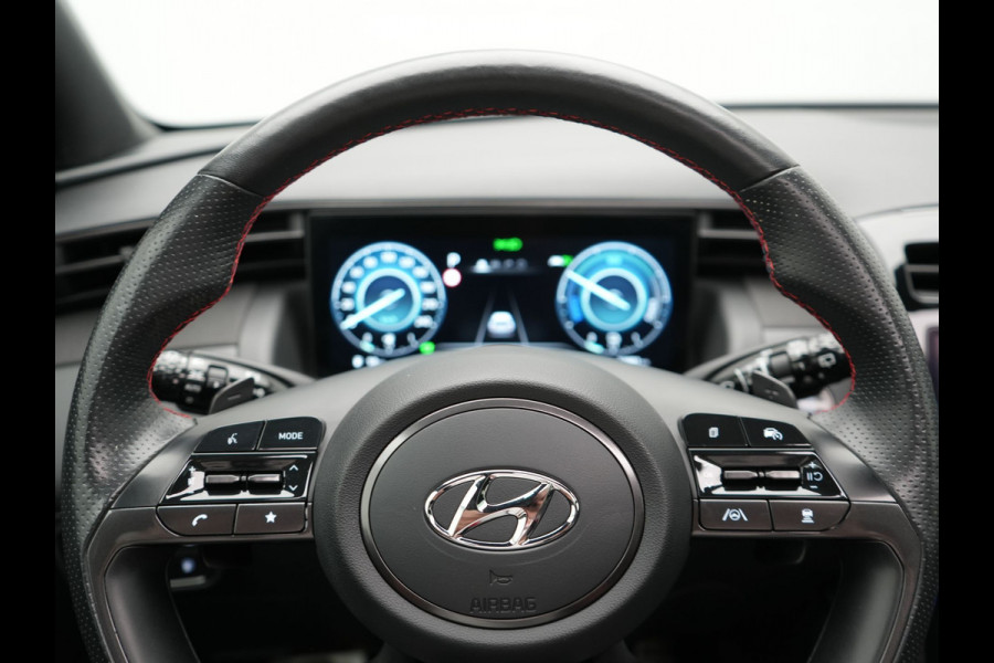 Hyundai Tucson 1.6 T-GDI N Line Sky 4WD Plug In Hybrid 265pk PHEV | Panodak | Alcantara Sportstoelen Memory & Ventilatie | Adaptive Cruise | Camera | Keyless | Krell Premium Sound | Apple Carplay | 19"L.M | Stuurverwarming |