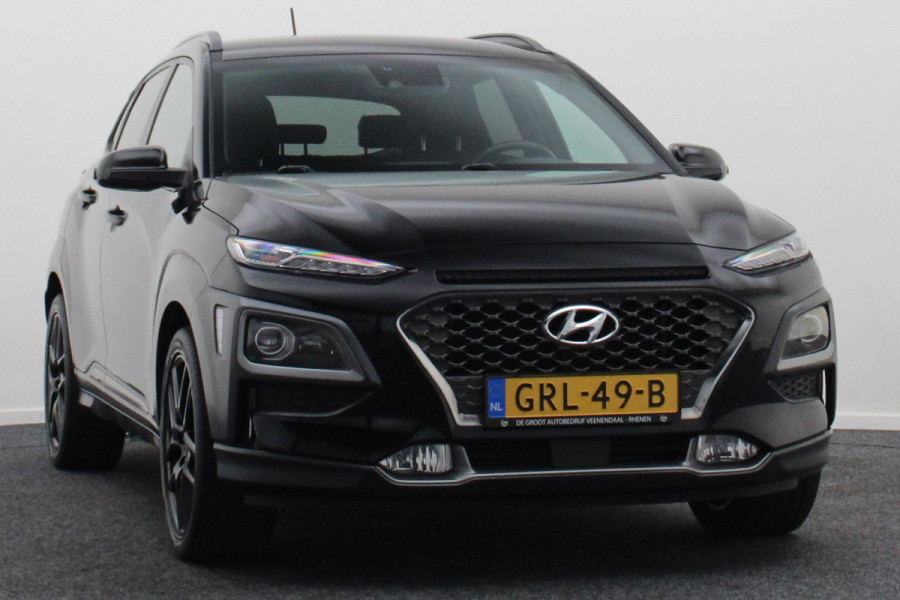 Hyundai Kona 1.0T Premium LED, Apple Carplay, Krell Audio, Stuur-/Stoelverw., Keyless, Camera, 18"