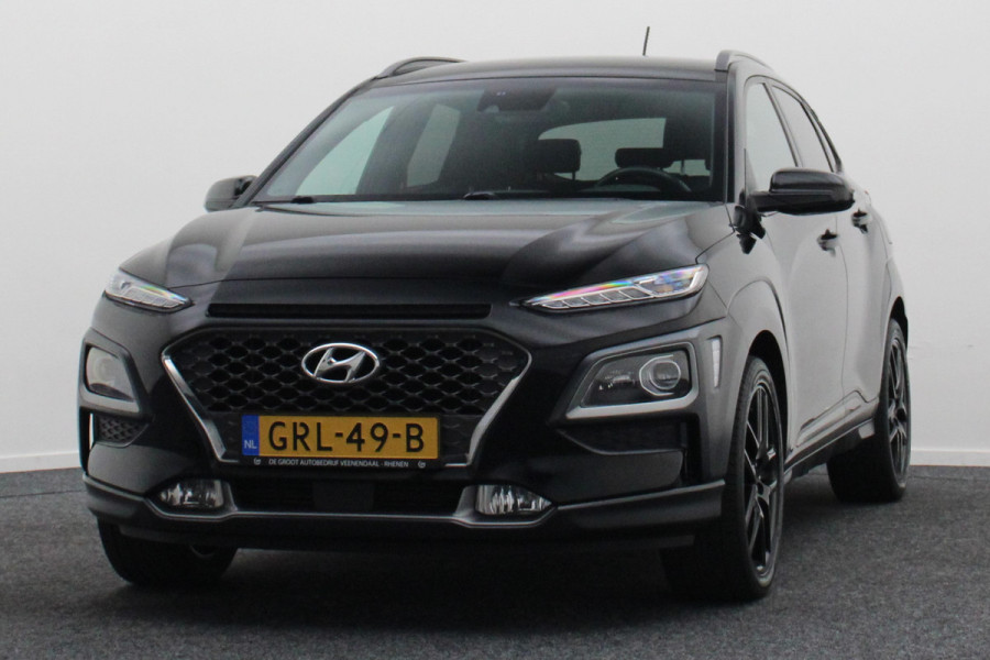 Hyundai Kona 1.0T Premium LED, Apple Carplay, Krell Audio, Stuur-/Stoelverw., Keyless, Camera, 18"