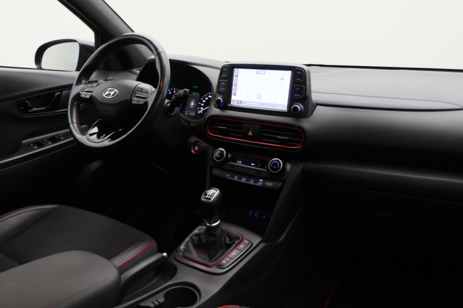 Hyundai Kona 1.0T Premium LED, Apple Carplay, Krell Audio, Stuur-/Stoelverw., Keyless, Camera, 18"