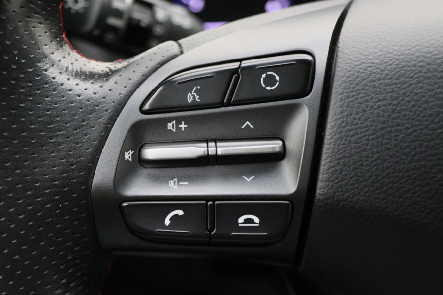 Hyundai Kona 1.0T Premium LED, Apple Carplay, Krell Audio, Stuur-/Stoelverw., Keyless, Camera, 18"