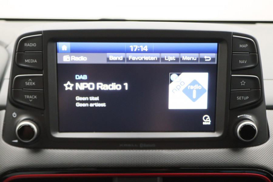 Hyundai Kona 1.0T Premium LED, Apple Carplay, Krell Audio, Stuur-/Stoelverw., Keyless, Camera, 18"