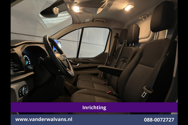 Ford Transit Custom 2.0 TDCI L2H1 Inrichting Euro6 Airco | Navigatie | Camera | LED | Cruisecontrol | Apple Carplay Parkeersensoren, Verwarmde voorruit, Stoelverwarming, Bijrijdersbank, 2800kg trekvermogen