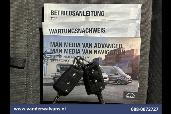MAN TGE 2.0 141pk Bakwagen Laadklep Euro6 Airco | Apple Carplay | Android Auto | Cruisecontrol | Bijrijdersbank