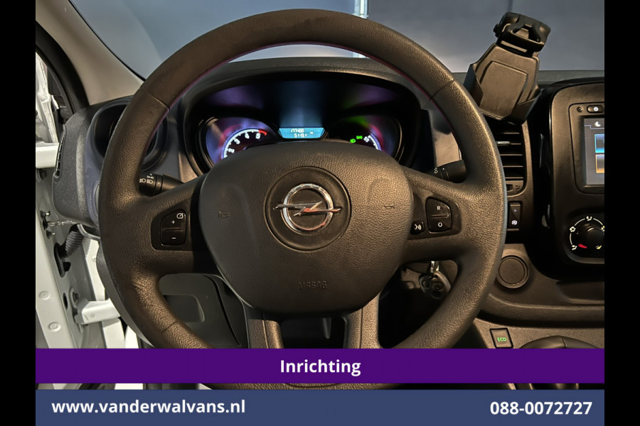 Opel Vivaro 1.6 CDTI 126pk L1H1 Inrichting Euro6 Airco | Navigatie | LED | Cruisecontrol | Trekhaak Parkeersensoren, Bijrijdersbank