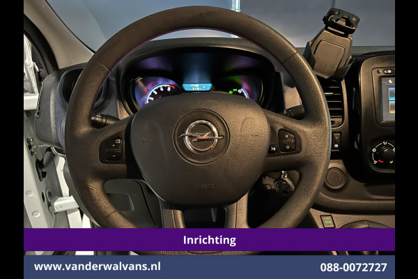 Opel Vivaro 1.6 CDTI 126pk L1H1 Inrichting Euro6 Airco | Navigatie | LED | Cruisecontrol | Trekhaak Parkeersensoren, Bijrijdersbank