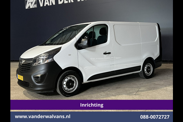 Opel Vivaro 1.6 CDTI 126pk L1H1 Inrichting Euro6 Airco | Navigatie | LED | Cruisecontrol | Trekhaak Parkeersensoren, Bijrijdersbank