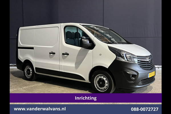 Opel Vivaro 1.6 CDTI 126pk L1H1 Inrichting Euro6 Airco | Navigatie | LED | Cruisecontrol | Trekhaak Parkeersensoren, Bijrijdersbank