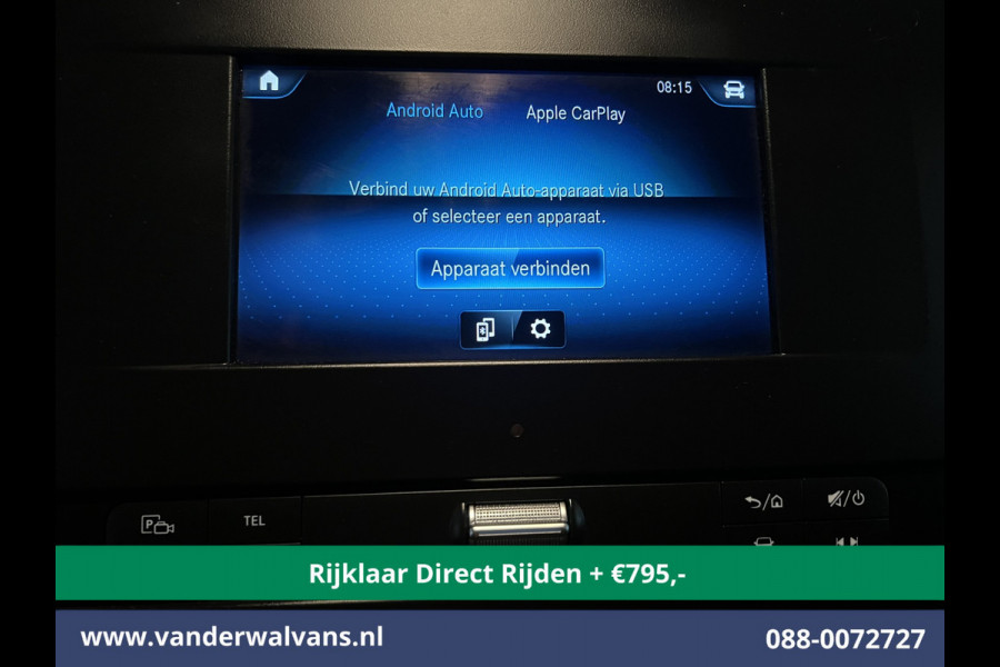 Mercedes-Benz Sprinter 316 CDI 164pk Automaat 3500kg Trekhaak L2H1 Inrichting Euro6 *Rijklaar direct rijden* Airco | Omvormer | Camera Apple Carplay, Android Auto, Cruisecontrol, Parkeersensoren