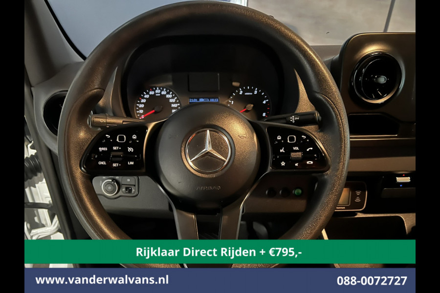 Mercedes-Benz Sprinter 316 CDI 164pk Automaat 3500kg Trekhaak L2H1 Inrichting Euro6 *Rijklaar direct rijden* Airco | Omvormer | Camera Apple Carplay, Android Auto, Cruisecontrol, Parkeersensoren