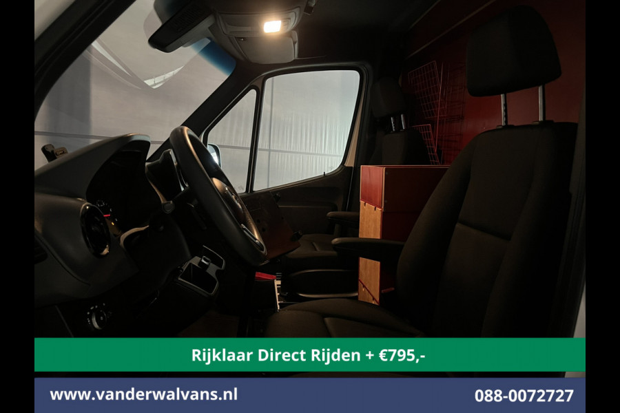 Mercedes-Benz Sprinter 316 CDI 164pk Automaat 3500kg Trekhaak L2H1 Inrichting Euro6 *Rijklaar direct rijden* Airco | Omvormer | Camera Apple Carplay, Android Auto, Cruisecontrol, Parkeersensoren