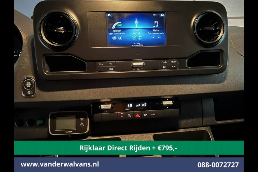 Mercedes-Benz Sprinter 316 CDI 164pk Automaat 3500kg Trekhaak L2H1 Inrichting Euro6 *Rijklaar direct rijden* Airco | Omvormer | Camera Apple Carplay, Android Auto, Cruisecontrol, Parkeersensoren