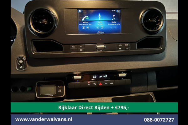 Mercedes-Benz Sprinter 316 CDI 164pk Automaat 3500kg Trekhaak L2H1 Inrichting Euro6 *Rijklaar direct rijden* Airco | Omvormer | Camera Apple Carplay, Android Auto, Cruisecontrol, Parkeersensoren